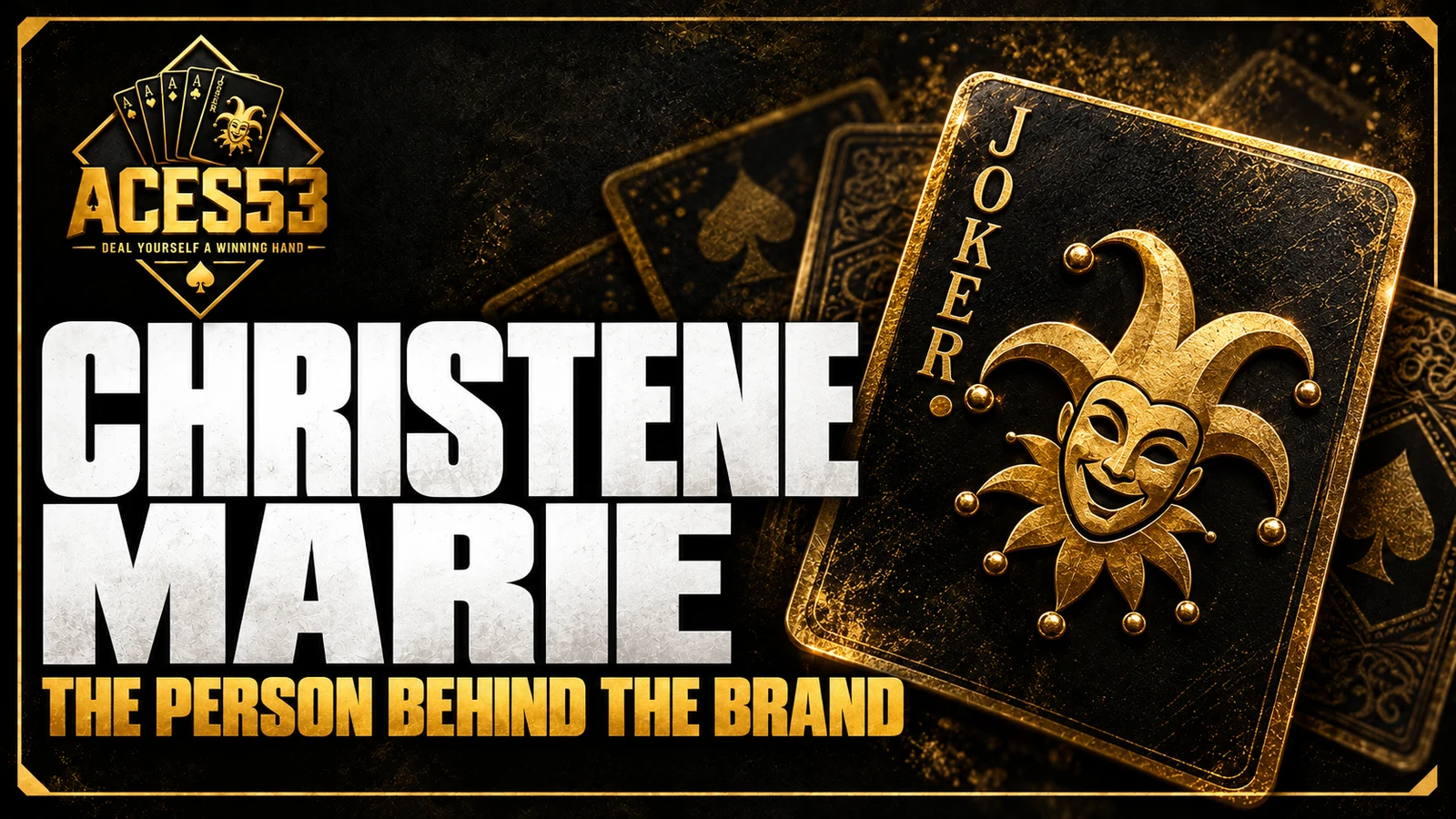 Christene Marie: Your brand begins with the person behind the work.