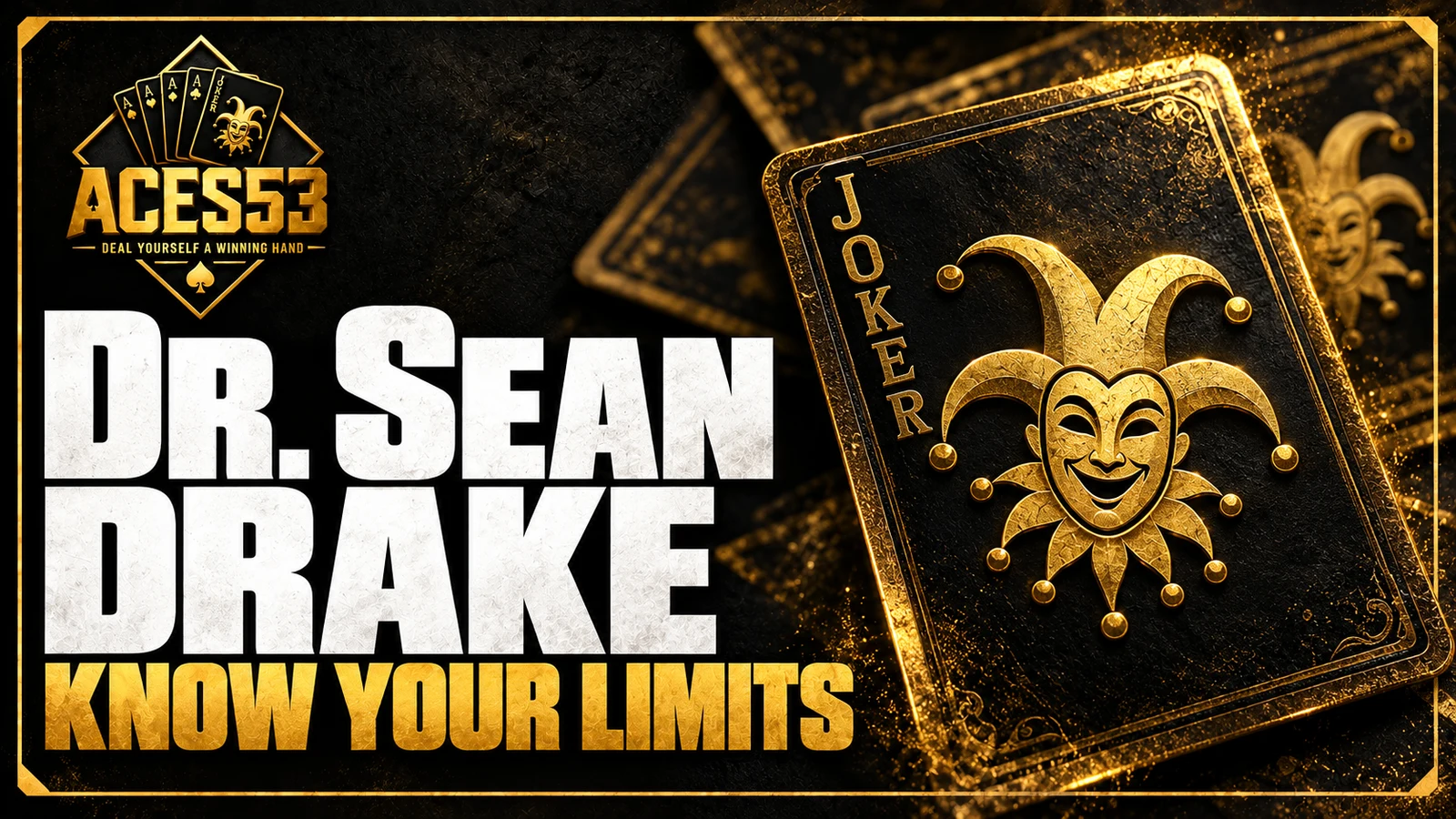 Dr. Sean Drake: Knowing your limits is part of showing up.