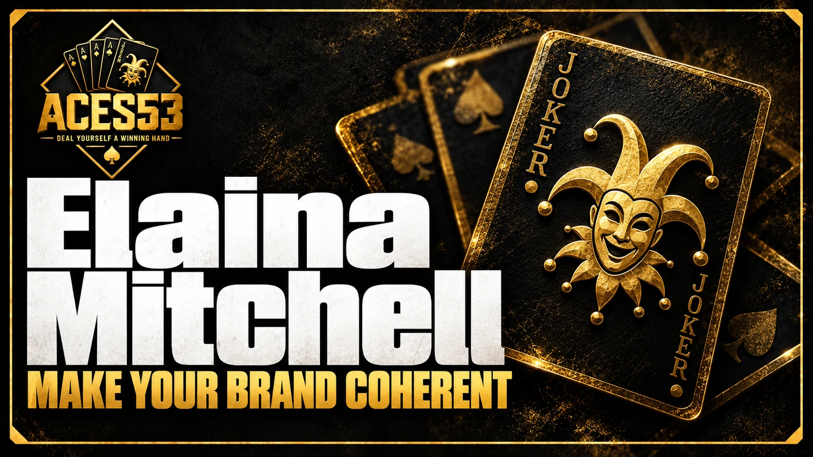 Elaina Mitchell: A recognizable business starts with a coherent identity.