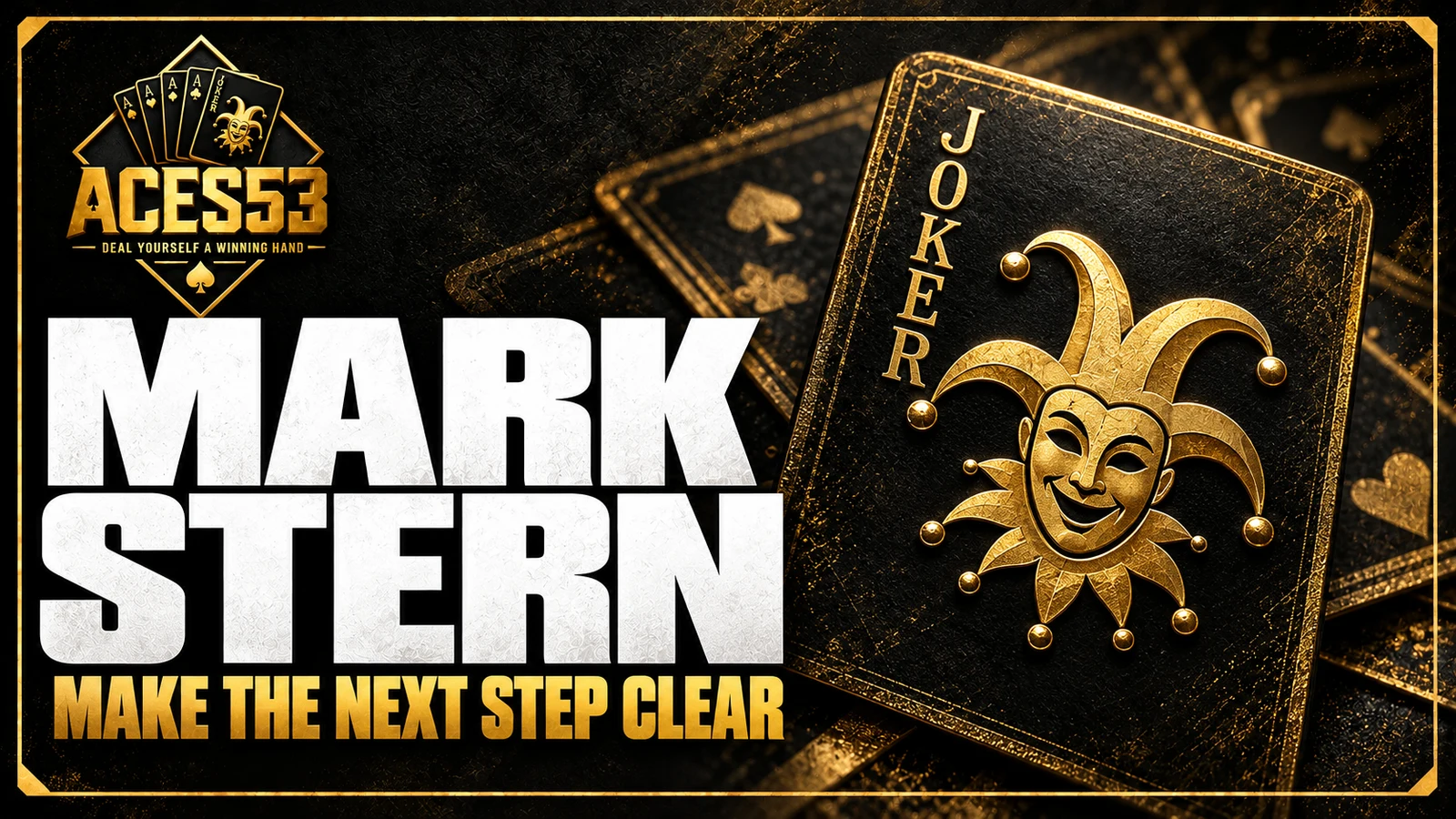 Mark Stern: Make the next step impossible to miss.
