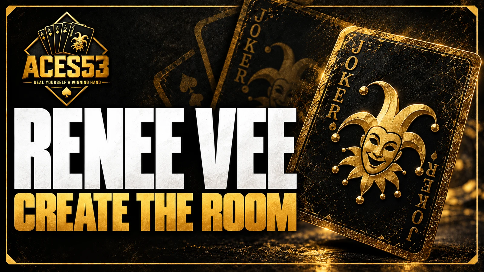 Renee Vee: If the room is missing, help create it.